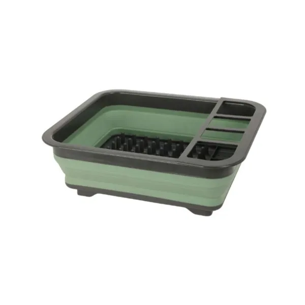 Collapsible dish drainer for camping Redcliffs 37 x 28 x 12 cm Multicolour