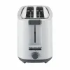 Toaster EDM 07799 White Design 1400 W Double slot