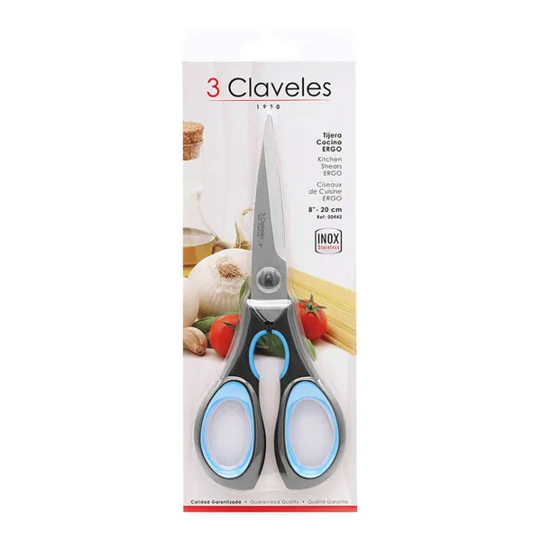 Virtuvės žirklės 3 Claveles 8" Nerūdijantis plienas