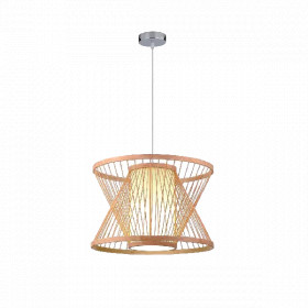 SIMONA PENDANT 1xE27 WOOD