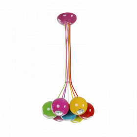 TINY PENDANT 7XGU10 MULTICOLOUR