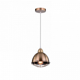 TYLER-1B PENDANT 1XE27 ANTIQUE BRASS D195mm