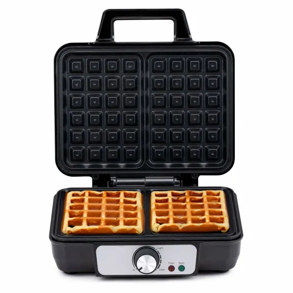 Vafeļu Panna Alpina 1000 W Sudrabains