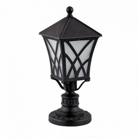ALEK LANTERN STAND 1XE27 BLACK H370mm