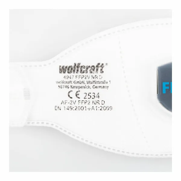 Kaukė Wolfcraft 4947000 Vienas dydis 2 Dalys