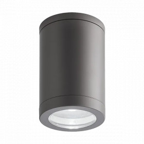 DL306 ROUND DOWNLIGHT SURFACE 1XGU10 IP54 GREY