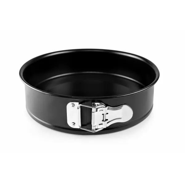Съемная форма Ibili 820120 Сталь Ø 20 x 6,8 cm Чёрный Круглый