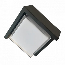 GRF341 LED WALL LAMP 10W 4000K IP44 BLACK