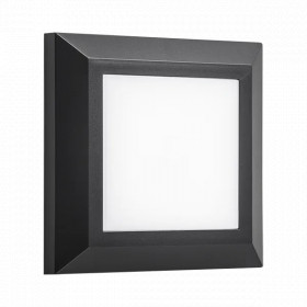 GRF309 LED FACADE FIXTURE 4W 4000K IP65 BLACK