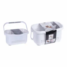 Cutlery Drainer Excellent Houseware White 23 x 12,5 x 12 cm
