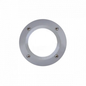 LETI 100 LED RECESSED WALL LAMP 3W CCT 4000K IP55 GREY