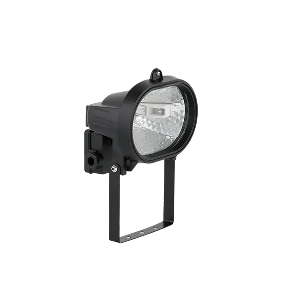 LED FLOODLIGHT &quotHALOGEN&quot TYPE WITH LED BULB J78 5.5W, BLACK