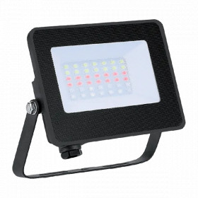 LYRA30 LED FLOODLIGHT 30W RGB IP65 WITH INFRARED REMOTE CONTROL