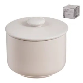 Sugar Bowl Kozina White Ceramic Ø 9,5 x 8,5 cm