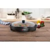 Daudzfunkcionālā Elektriskā Panna Alpina Ø 40 cm Stikls