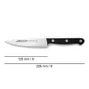 Virtuvės peilis Arcos serie universal Juoda Plienas 12 cm