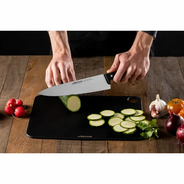 Virtuvės peilis Arcos serie universal Juoda Plienas 25 cm