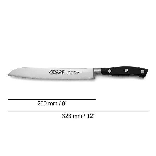Нож для хлеба Arcos serie riviera Сталь 20 cm