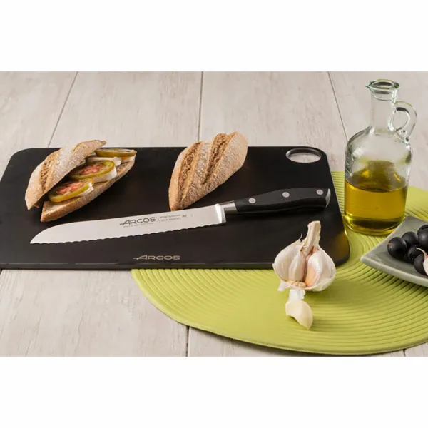 Duonos peilis Arcos serie riviera Plienas 20 cm