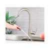 Mixer Tap Verhal miño Silver Stainless steel C-shaped