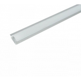 ELM718/2 AL BUILT IN PROFILE MATT REFLECTOR, 1M