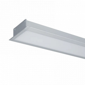 LED PROFILE RECESSED S77 48W 6500K 1200MM GREY