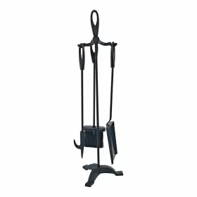 Fireplace Utensils EDM 85741 Black Cast Iron 3 Pieces