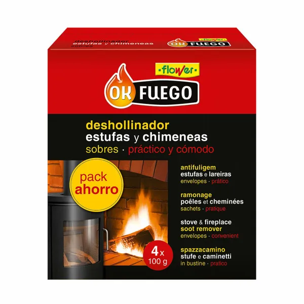 Chimney brush Flower 4 Units
