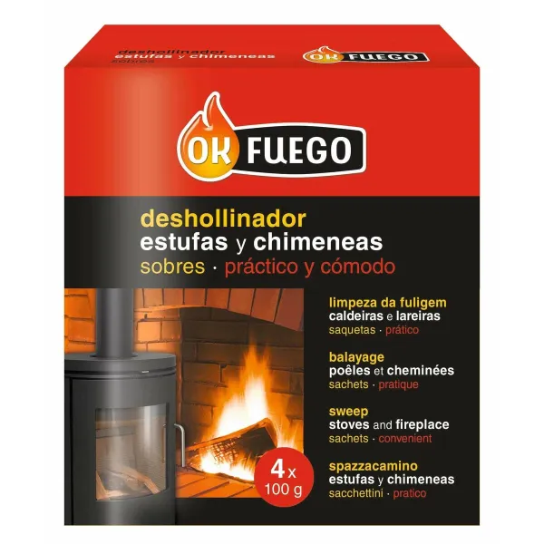 Chimney brush Flower 4 Units