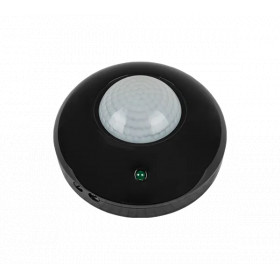 ST07 MOTION AND LIGHT SENSOR 360° BLACK