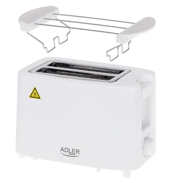 Toaster Adler ad 3223 White 900 W