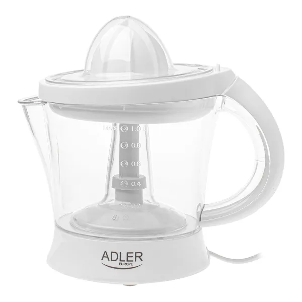 Elektriskā Sulu Spiede Adler ad 4014 Balts 60 W 1 L