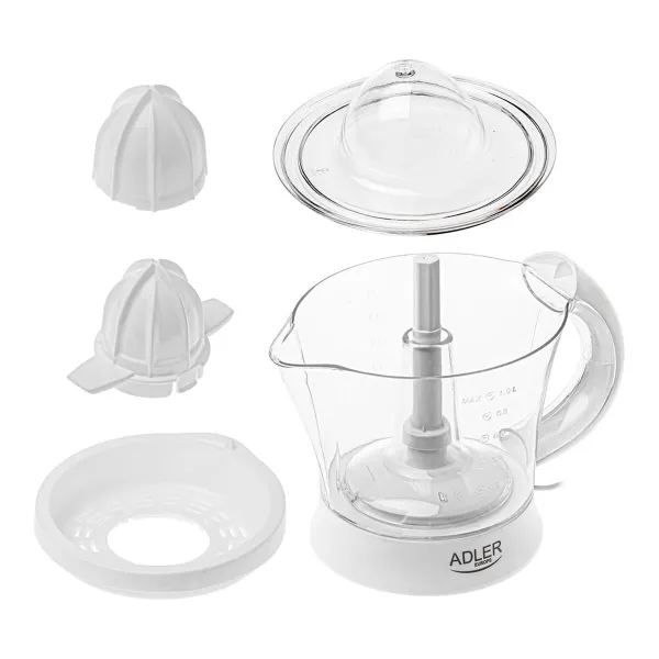 Electric Juicer Adler ad 4014 White 60 W 1 L