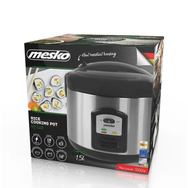 рисоварку Mesko MS 6411 Серый 1000 W 1,5 L