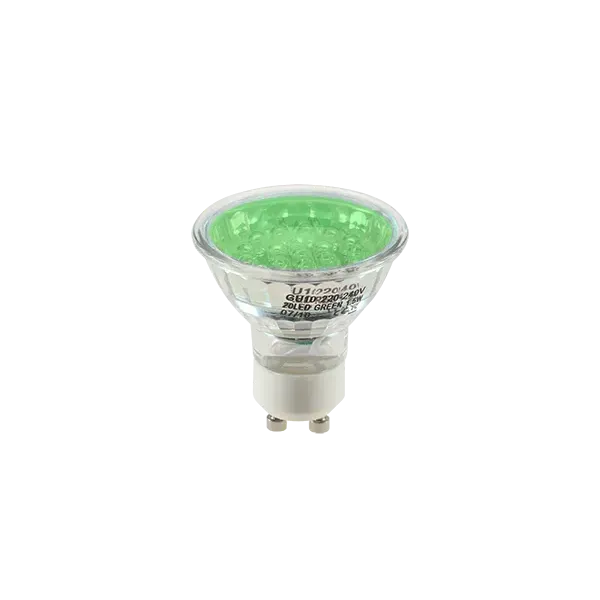 LED20 GU10-GREEN,1.5W,230V
