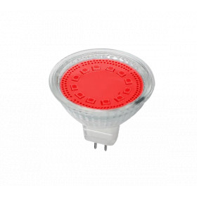 LED LAMP MR16 SMD2835 3W G5,3 12V 3000K RED