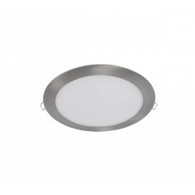 LED PANEL ROUND 21W 2700K-3000K SATIN NICKEL Ф235MM