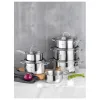 Cookware Bergner Classic Silver 6 Pieces