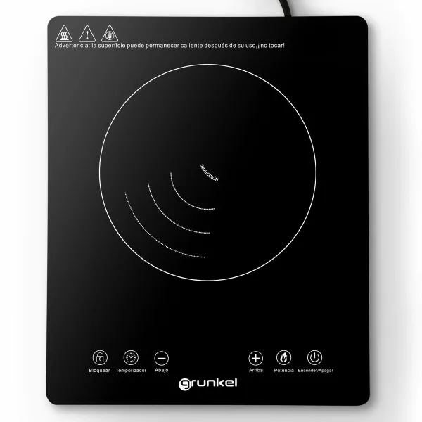 Indukcinė kaitlentė Grunkel Jutiklinis skydelis 2000 W