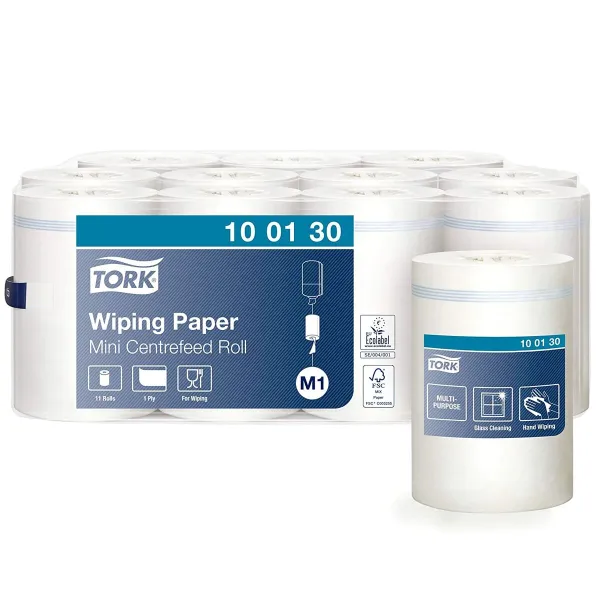 Jatkuva Paperirulla Tork 100130 Valkoinen 120 m