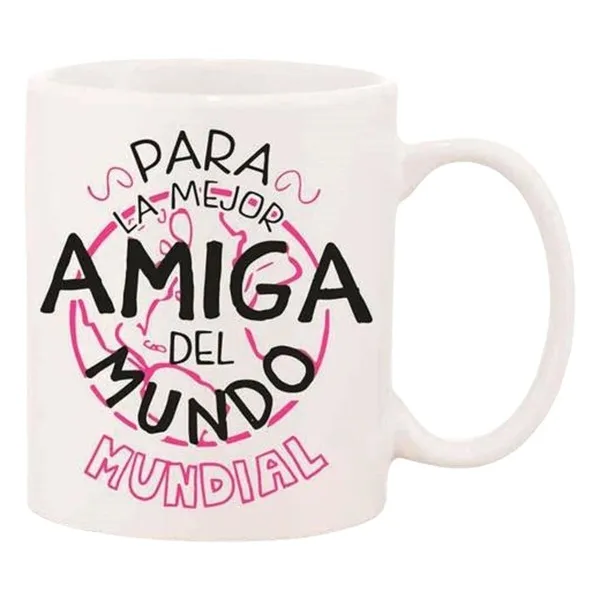 Krūze Roymart "PARA LA MEJOR AMIGA" Balts