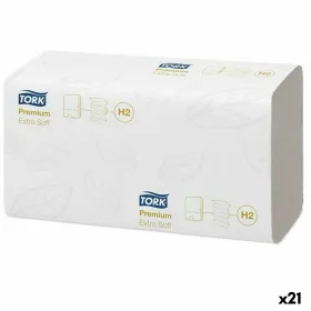 Käsien paperipyyhe Tork Pack Valkoinen (21 osaa)