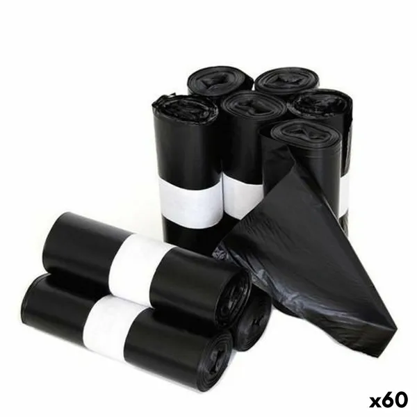 Rubbish Bags 25 L (60 Units)