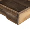 Snack tray 48 x 32 x 6 cm Natural Fir wood 3 Pieces