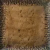 Snack tray 24,5 x 24,5 x 2 cm Aluminium Bronze