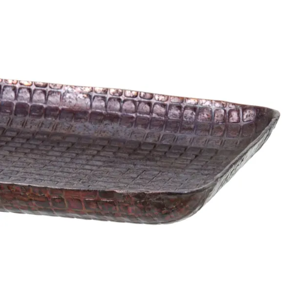 Välipalatarjotin 32 x 12 x 2 cm Alumiini Pronssi