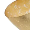 Bowl Golden Glass 38 x 20 cm