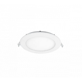 LED PANEL ROUND RECESSED MOUNT 12W 2700K