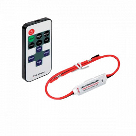 RF MINI LED WIRELESS DIMMER 5A WITH REMOTE CONTROL