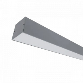 LED PROFILES FOR SURFACE MOUNTING S77 64W 4000K 1500MM GREY
